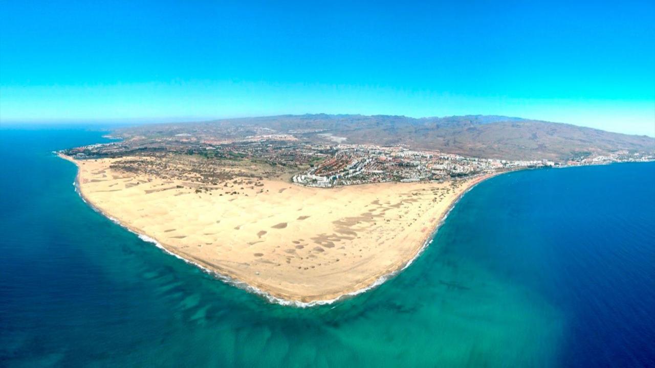 Bungalows Playa Flor, Campo Internacional, Maspalomas. Maspalomas  Buitenkant foto