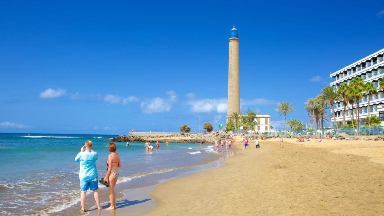 Bungalows Playa Flor, Campo Internacional, Maspalomas. Maspalomas  Buitenkant foto